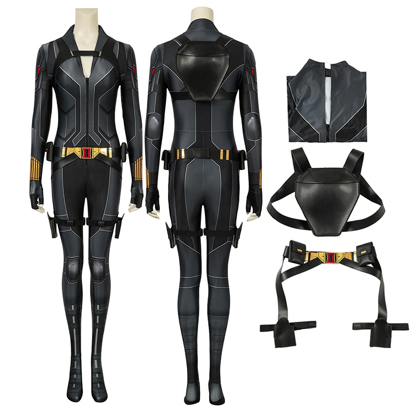 Natasha Romanoff Jumpsuit 2020 Black Widow Cosplay Costumes 1 Natasha Romanoff Jumpsuit 2020 Black Widow Cosplay Costumes