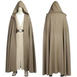 Star Wars 8 The Last Jedi Luke Skywalker Cosplay Costume Suit