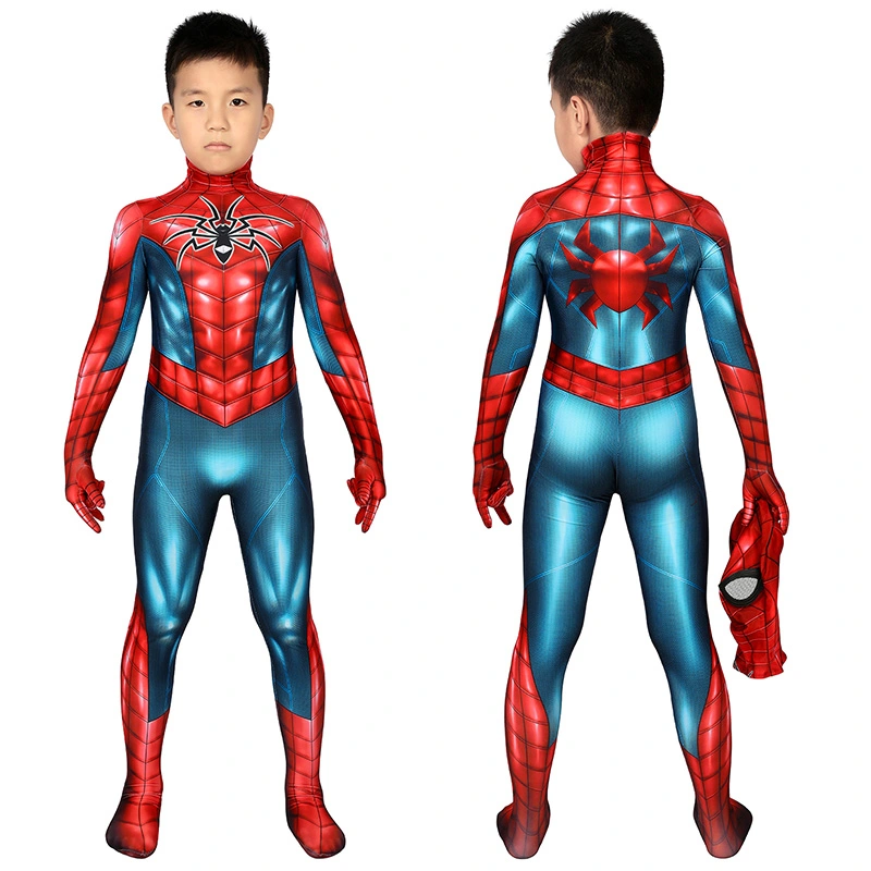 Spider-Armor MK IV Cosplay Costume Spiderman Jumpsuit For Kids 1 Spider-Armor MK IV Cosplay Costume Spiderman Jumpsuit For Kids