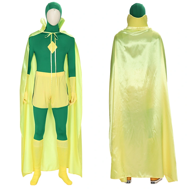 Vision Cosplay Costume 2021 WandaVision Cosplay Suit 1 Vision Cosplay Costume 2021 WandaVision Cosplay Suit