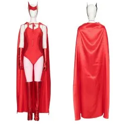 2021 Wanda Costume WandaVision Maximoff Scarlet Witch Cosplay Suit