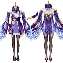 Genshin Impact Cosplay Suit Keqing Costume -Cheap Ready To Ship Store 0 800x800 46