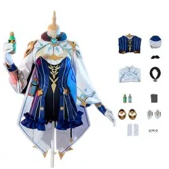 Genshin Impact Sucrose Cosplay Costume