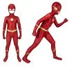 Ready To Ship For Kids The Flash Costume Barry Allen Cosplay Suit