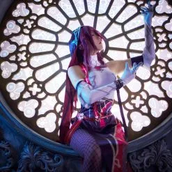 Rosaria Costume Genshin Impact Cosplay Suit -Cheap Ready To Ship Store 001 800x800 1