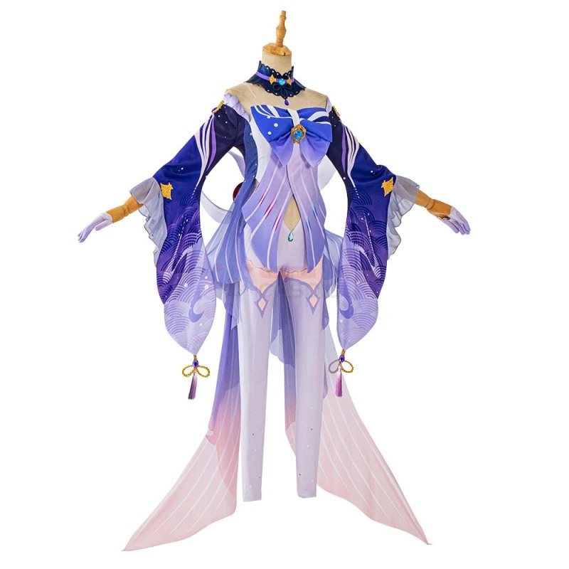 Sangonomiya Kokomi Costume Genshin Impact Cosplay Suit 3 Sangonomiya Kokomi Costume Genshin Impact Cosplay Suit - Image 3