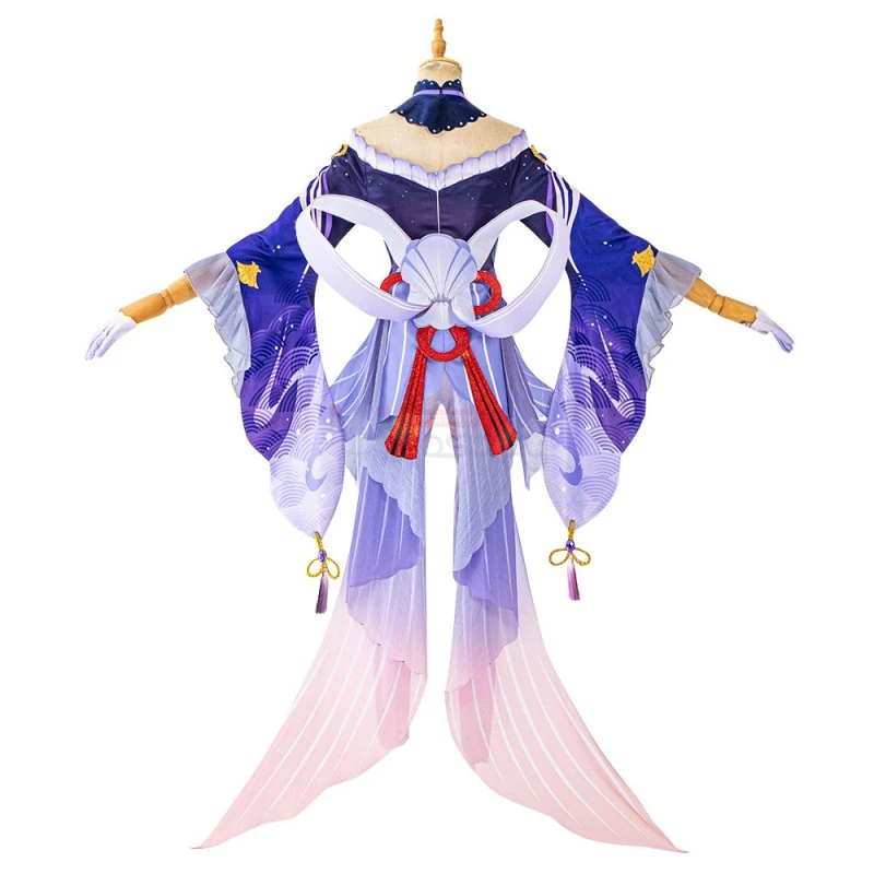 Sangonomiya Kokomi Costume Genshin Impact Cosplay Suit 5 Sangonomiya Kokomi Costume Genshin Impact Cosplay Suit - Image 5