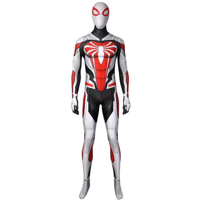 Spiderman Costume PS5 Remastered Cosplay New Armored Advanced Suit 2 Spiderman Costume PS5 Remastered Cosplay New Armored Advanced Suit - Image 2