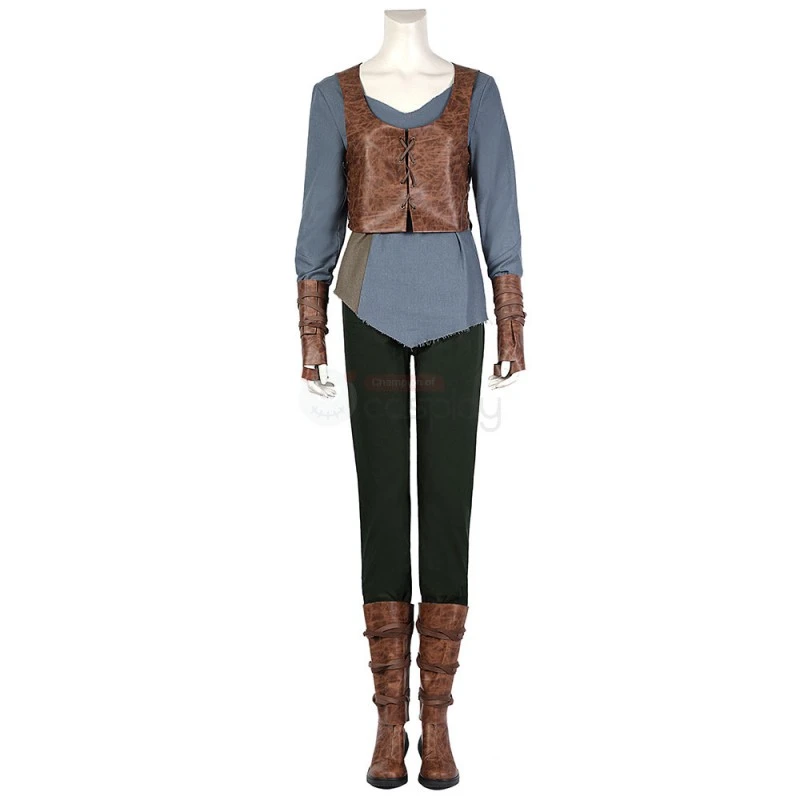 Cirilla Cosplay Costume The Season 2 Of The Witcher Costumes 2 Cirilla Cosplay Costume The Season 2 Of The Witcher Costumes - Image 2