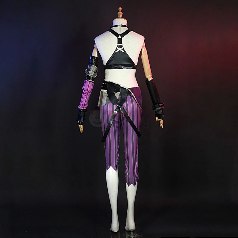 Jinx Costume Arcane Wars Of Two Cities Cosplay Costumes 3 Jinx Costume Arcane Wars Of Two Cities Cosplay Costumes - Image 3