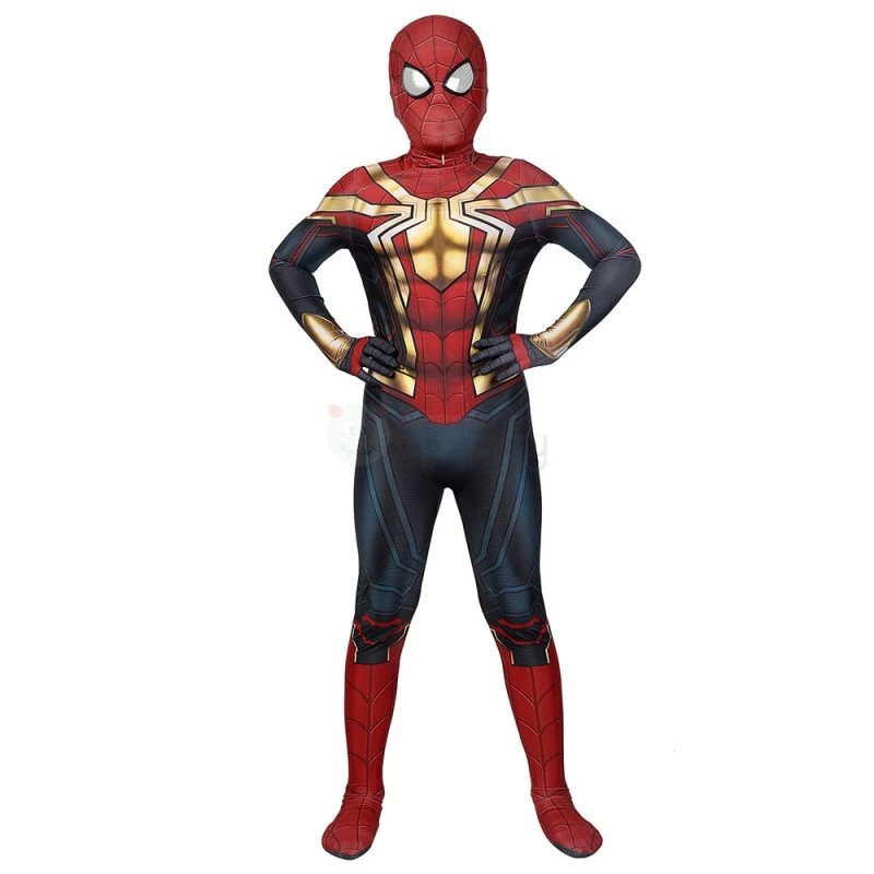 Kids Spider-Man 3 No Way Home Peter Parker Cosplay Costumes 2 Kids Spider-Man 3 No Way Home Peter Parker Cosplay Costumes - Image 2