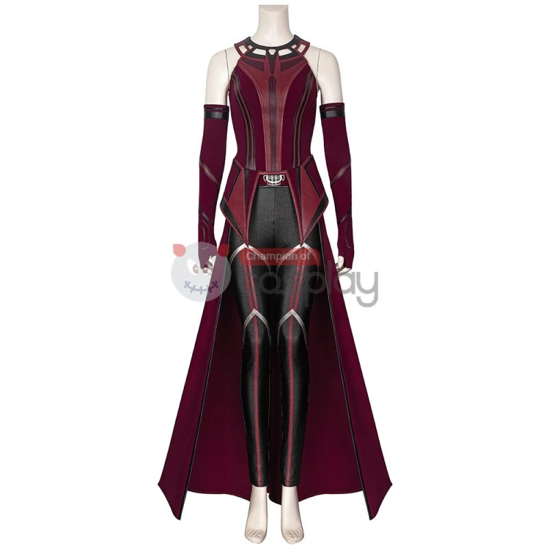 2021 Wanda Costume WandaVision New Cosplay Wanda Maximoff Scarlet Witch Suit 2 2021 Wanda Costume WandaVision New Cosplay Wanda Maximoff Scarlet Witch Suit - Image 2