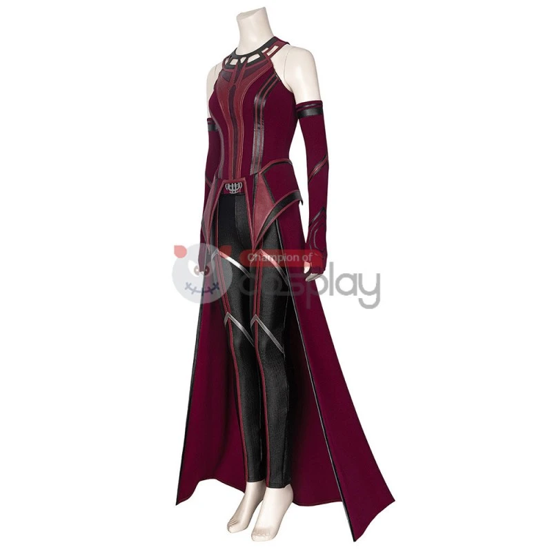2021 Wanda Costume WandaVision New Cosplay Wanda Maximoff Scarlet Witch Suit 3 2021 Wanda Costume WandaVision New Cosplay Wanda Maximoff Scarlet Witch Suit - Image 3
