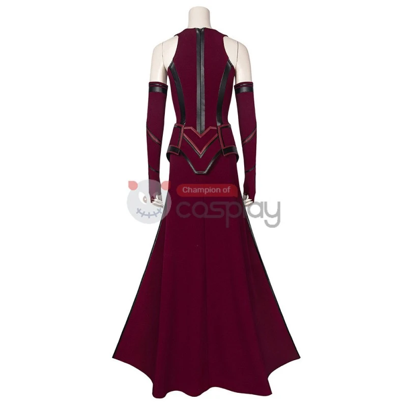 2021 Wanda Costume WandaVision New Cosplay Wanda Maximoff Scarlet Witch Suit 7 2021 Wanda Costume WandaVision New Cosplay Wanda Maximoff Scarlet Witch Suit - Image 7