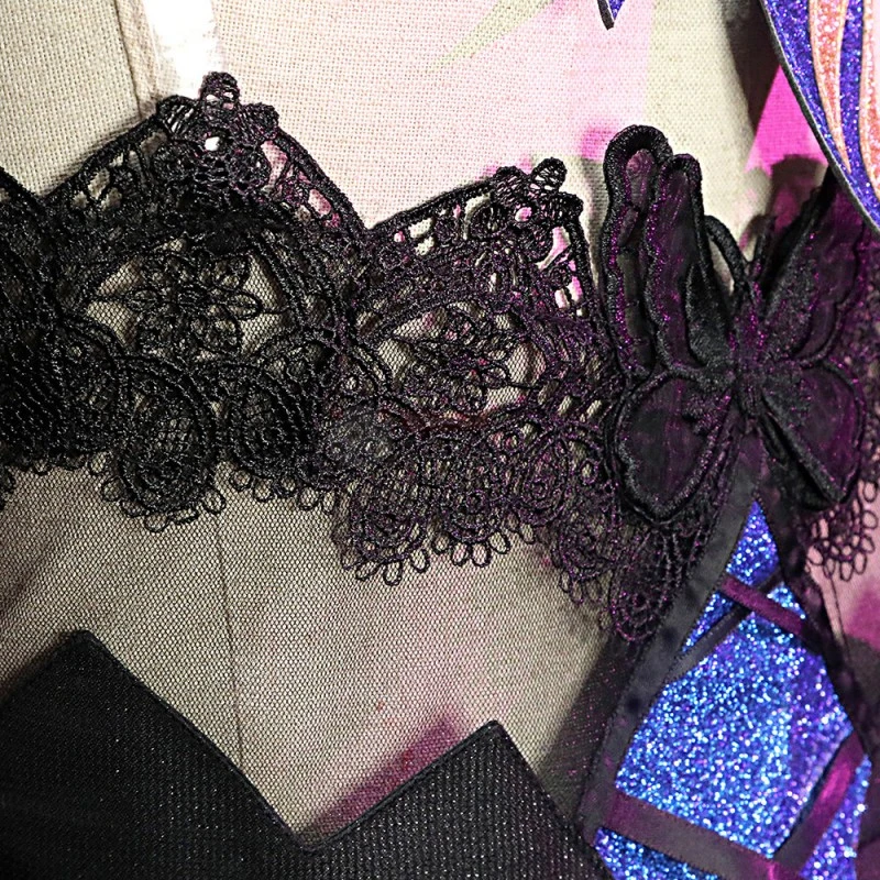 Genshin Impact Keqing Opulent Splendor Cosplay Costumes 5 Genshin Impact Keqing Opulent Splendor Cosplay Costumes - Image 5