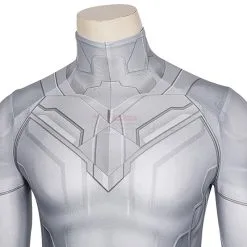 White Vision Costume 2021 WandaVision Jumpsuit New Wanda Maximoff Scarlet Witch Suit -Cheap Ready To Ship Store 021A9258 800x800 1