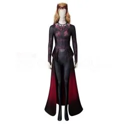 Wanda Maximoff Jumpsuit Doctor Strange In The Multiverse Of Madness Scarlet Witch Cosplay Costumes