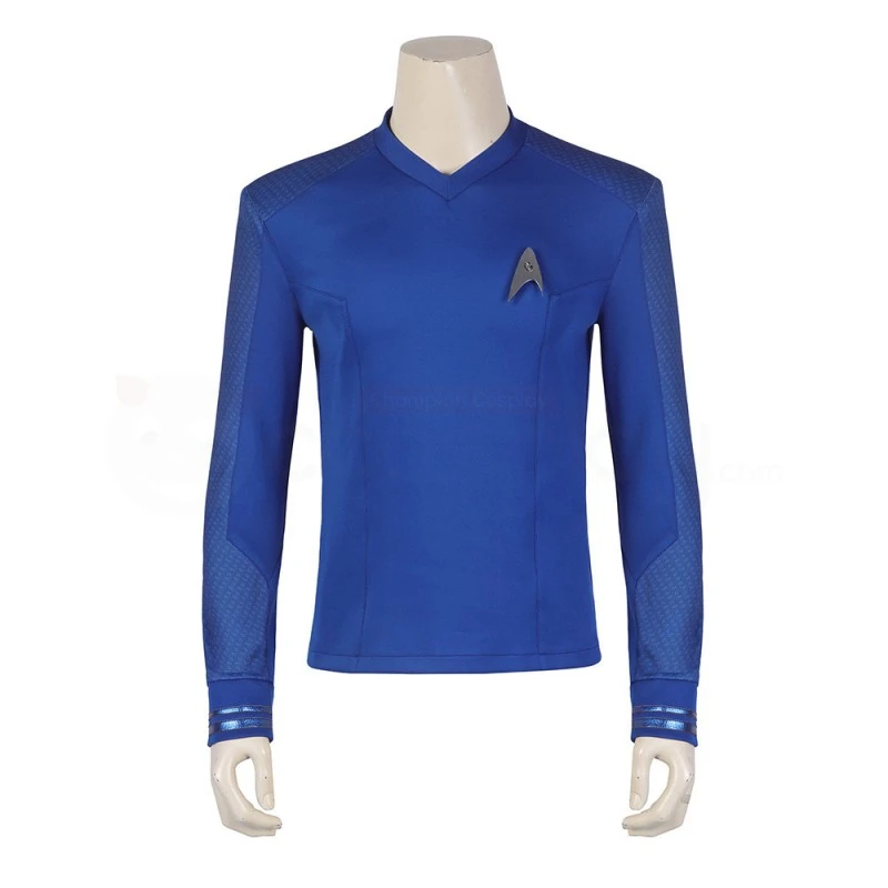 Star Trek Strange New Worlds Spock Cosplay Costume Christopher Pike Cosplay Suit 2 Star Trek Strange New Worlds Spock Cosplay Costume Christopher Pike Cosplay Suit - Image 2