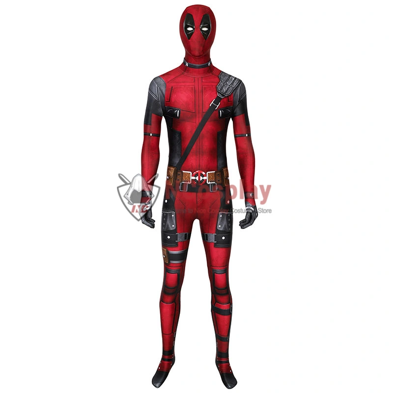 New Deadpool Wade Wilson Jumpsuit Cosplay Costume 2 New Deadpool Wade Wilson Jumpsuit Cosplay Costume - Image 2