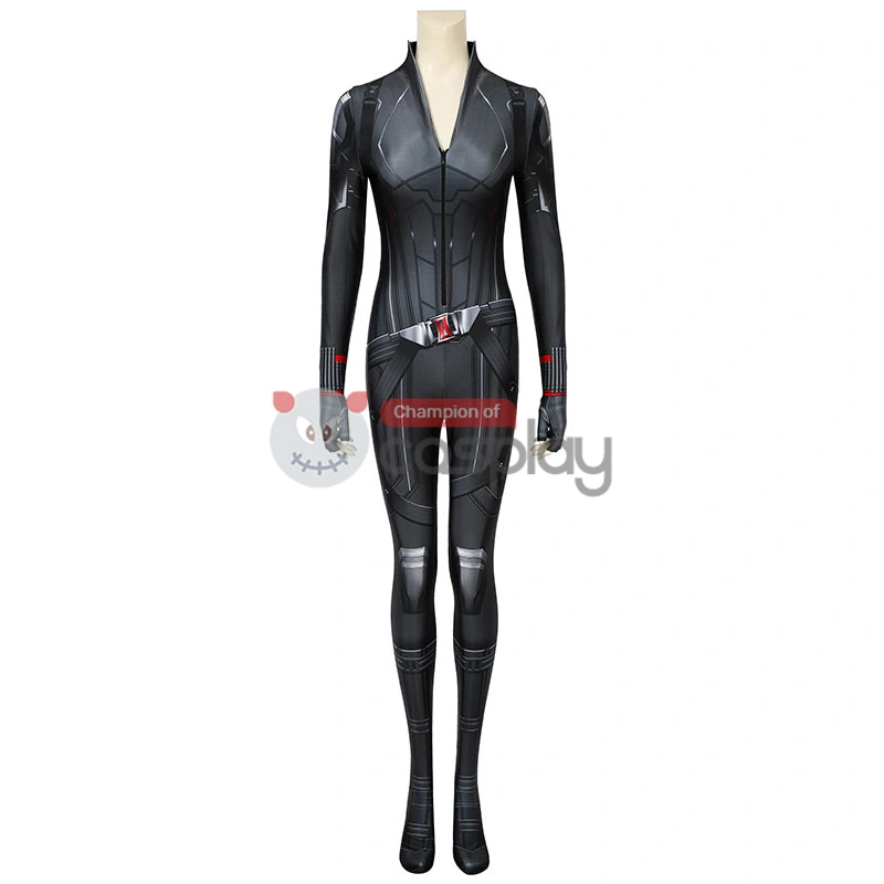 Adult Avengers Endgame Black Widow Jumpsuit Natasha Romanoff Cosplay Costume 2 Adult Avengers Endgame Black Widow Jumpsuit Natasha Romanoff Cosplay Costume - Image 2