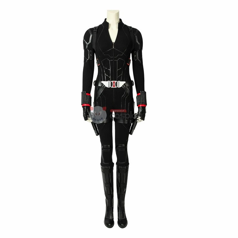 Black Widow Costume Avengers Endgame Natasha Romanoff Cosplay Costume Upgraded Version 2 Black Widow Costume Avengers Endgame Natasha Romanoff Cosplay Costume Upgraded Version - Image 2