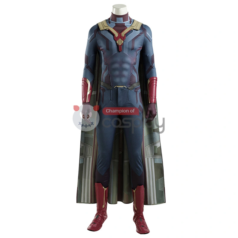 Vision Jumpsuit Wanda Vision Cosplay Costume 2 Vision Jumpsuit Wanda Vision Cosplay Costume - Image 2