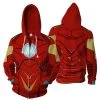 Iron Man Hoodie Unisex Avenger Cosplay Zip Up Sweatshirts -Cheap Ready To Ship Store 1 800x800 399