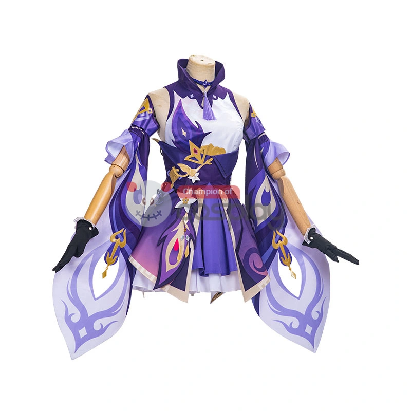 Keqing Costume Game Genshin Impact Cosplay Costumes 2 Keqing Costume Game Genshin Impact Cosplay Costumes - Image 2