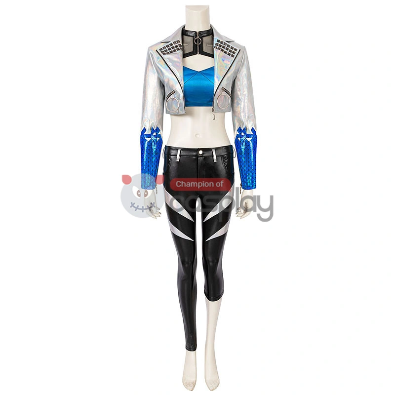 League Of Legends KDA 2020 S10 Cosplay Suit LOL Akali Costume 2 League Of Legends KDA 2020 S10 Cosplay Suit LOL Akali Costume - Image 2