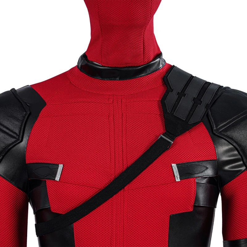 2023 Deadpool Cosplay Costumes Wade Wilson Deadpool 2 Halloween Suit Knitted Version 10 2023 Deadpool Cosplay Costumes Wade Wilson Deadpool 2 Halloween Suit Knitted Version - Image 10