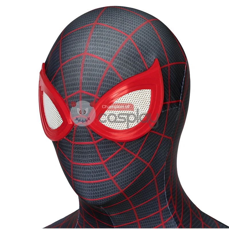 Spiderman Jumpsuit Spider Man PS5 Miles Morales Cosplay Costume 11 Spiderman Jumpsuit Spider Man PS5 Miles Morales Cosplay Costume - Image 11