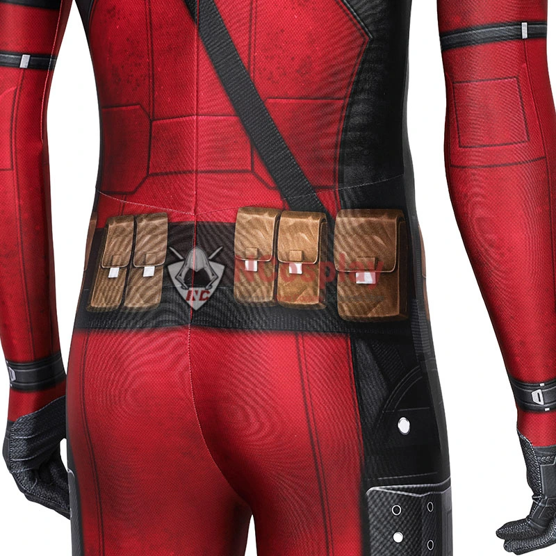 New Deadpool Wade Wilson Jumpsuit Cosplay Costume 11 New Deadpool Wade Wilson Jumpsuit Cosplay Costume - Image 11
