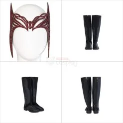 Scarlet Witch Costume Doctor Strange In The Multiverse Of Madness Wanda Cosplay Suit Upgraded Version -Cheap Ready To Ship Store 10 800x800 299