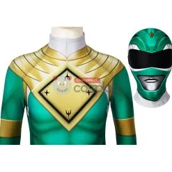 Mighty Morphin Power Rangers Cosplay Costume Green Ranger Jumpsuit For Kids -Cheap Ready To Ship Store 10 800x800 474