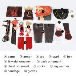 Genshin Impact Kaedehara Kazuha Cosplay Costume -Cheap Ready To Ship Store 10 800x800 56