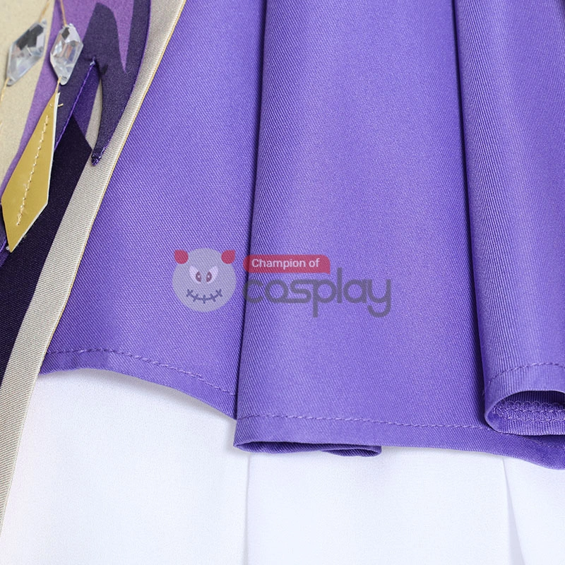 Keqing Costume Game Genshin Impact Cosplay Costumes 15 Keqing Costume Game Genshin Impact Cosplay Costumes - Image 15