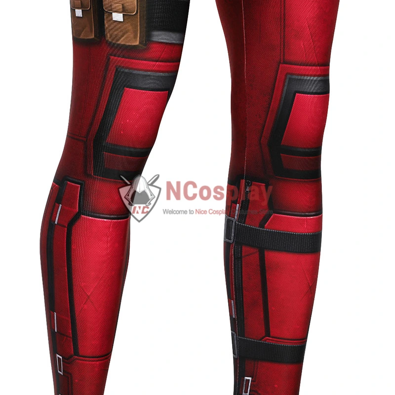 New Deadpool Wade Wilson Jumpsuit Cosplay Costume 12 New Deadpool Wade Wilson Jumpsuit Cosplay Costume - Image 12