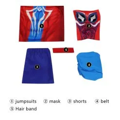Spider-Man Across The Spider-Verse India Pavitr Prabhakar Cosplay Costumes -Cheap Ready To Ship Store 11 800x800 373