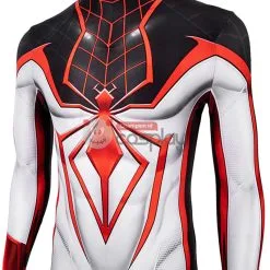 Spider-Man TRACK Suit White Spiderman Miles Morales Cosplay Costume -Cheap Ready To Ship Store 11 800x800 397