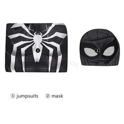 Spiderman Miles Morales Suit Spider Man Venom Black Cosplay Costume 25 Spiderman Miles Morales Suit Spider Man Venom Black Cosplay Costume -Cheap Ready To Ship Store 11 800x800 398