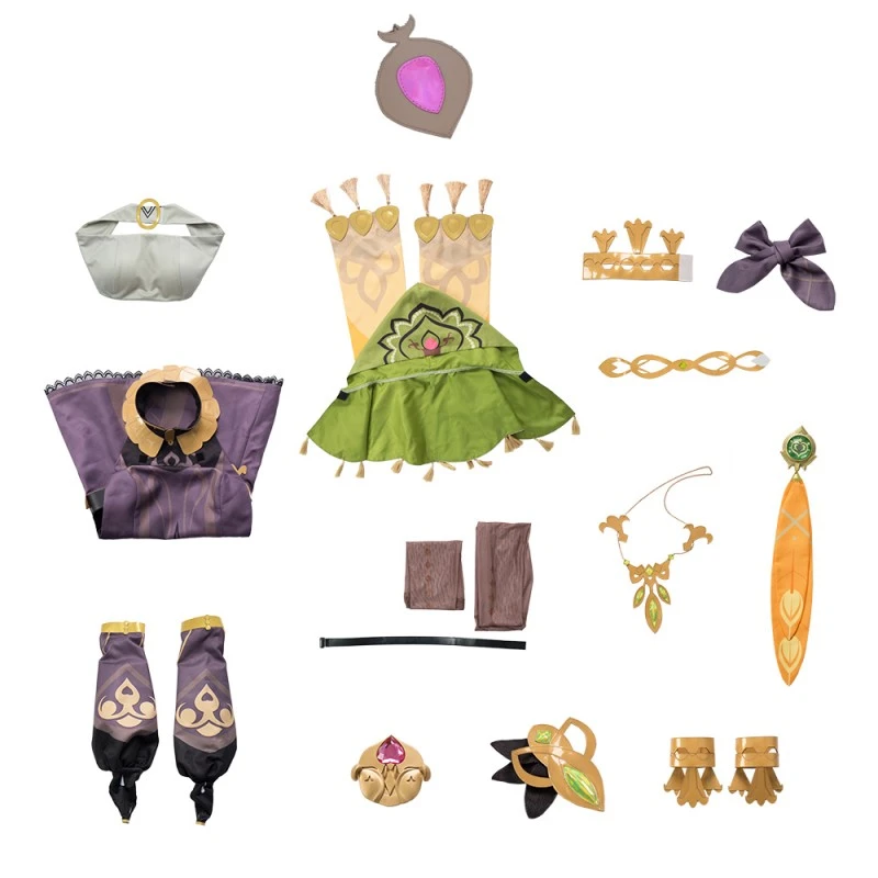 Genshin Impact Collei Cosplay Costume 7 Genshin Impact Collei Cosplay Costume - Image 7