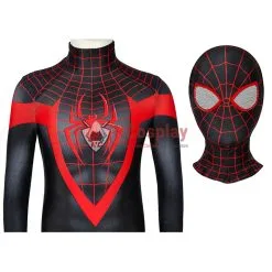 Kids Ultimate Spider Man Cosplay Costume Spiderman PS5 Miles Morales Jumpsuit -Cheap Ready To Ship Store 12 800x800 244