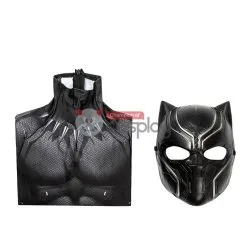 Black Panther Cosplay Costume T'Challa Jumpsuit For Kids -Cheap Ready To Ship Store 12 800x800 270