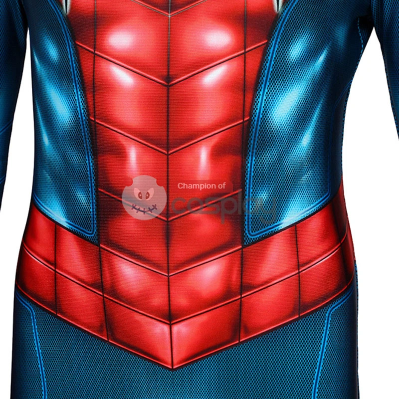 Spider-Armor MK IV Cosplay Costume Spiderman Jumpsuit For Kids 13 Spider-Armor MK IV Cosplay Costume Spiderman Jumpsuit For Kids - Image 13