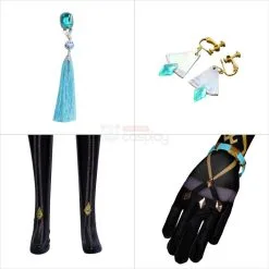 Genshin Impact Yelan Cosplay Costume -Cheap Ready To Ship Store 12 800x800 42
