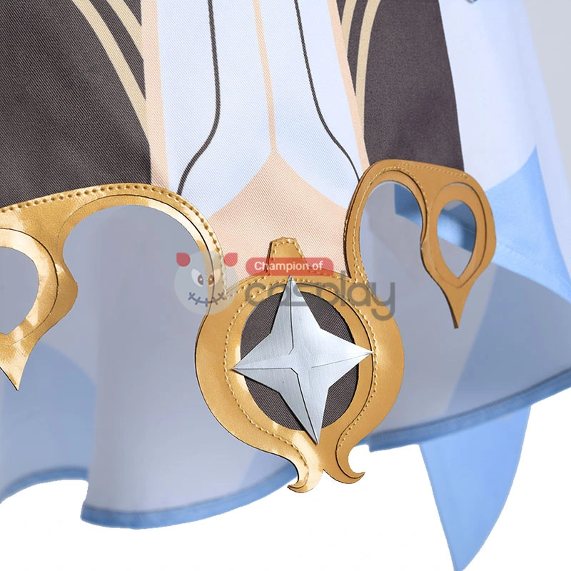 Genshin Impact Cosplay Suit Traveler Lumine Costume 13 Genshin Impact Cosplay Suit Traveler Lumine Costume - Image 13