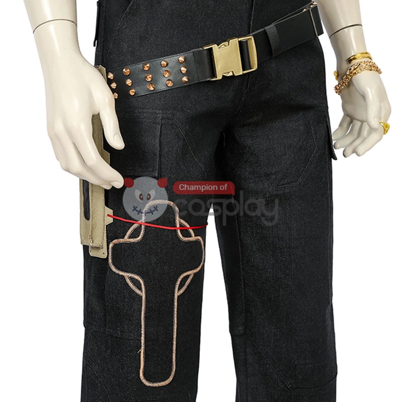 Jackie Welles Costume Cyberpunk 2077 Cosplay Suit 14 Jackie Welles Costume Cyberpunk 2077 Cosplay Suit - Image 14