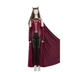 WandaVision Scarlet Witch Costume 2021 New Wanda Cosplay Suit Knit Edition -Cheap Ready To Ship Store 13 800x800 316