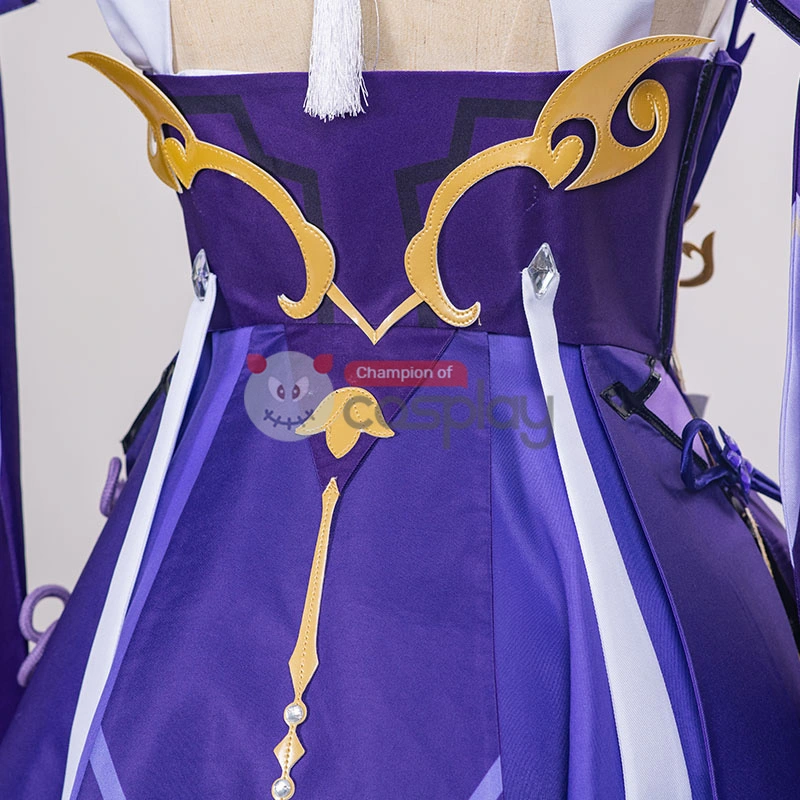 Keqing Costume Game Genshin Impact Cosplay Costumes 18 Keqing Costume Game Genshin Impact Cosplay Costumes - Image 18