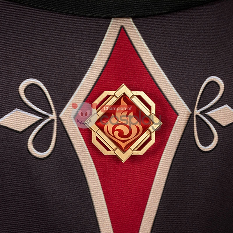Genshin Impact Hu Tao Cosplay Costume 14 Genshin Impact Hu Tao Cosplay Costume - Image 14